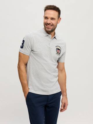 Kingshill Signature Polo Polo G - Grey melange