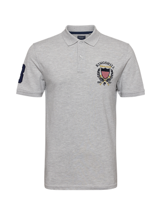 Kingshill Signature Polo Polo G - Grey melange