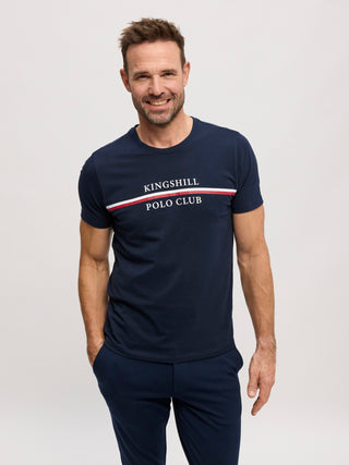 Kingshill Authentique Tee T-shirt Blue