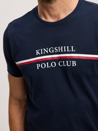 Kingshill Authentique Tee T-shirt Blue