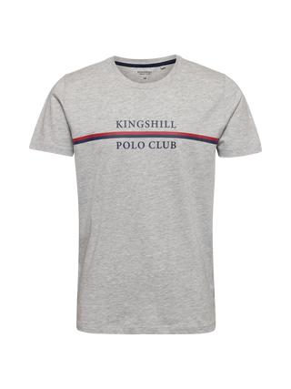 Kingshill Authentique Tee T-shirt Grey Melange