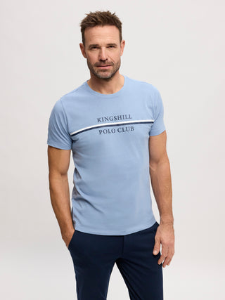 Kingshill Authentique Tee T-shirt Light Blue