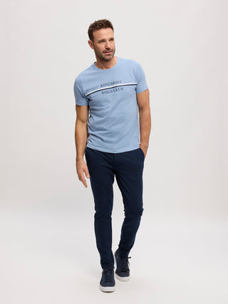 Kingshill Authentique Tee T-shirt Light Blue