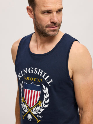 Kingshill Identity Tank T-shirt B - Blue