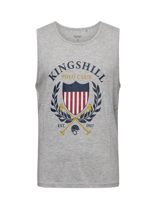 Kingshill Identity Tank T-shirt C - Grey Melange