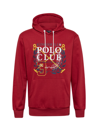 Kingshill Polo Club Hoodie Sweatshirt C - Red