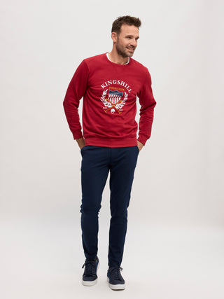 Kingshill Identity Sweat Sweatshirt C - Red