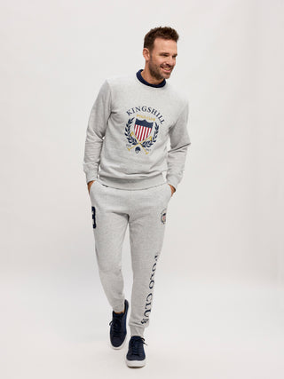 Kingshill Identity Sweat Sweatshirt M - Grey Melange