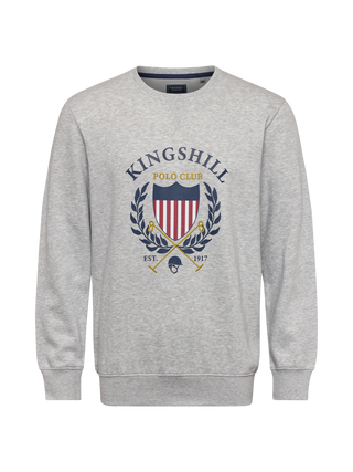 Kingshill Identity Sweat Sweatshirt M - Grey Melange